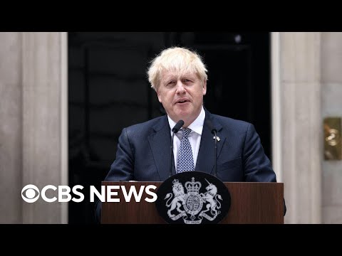 U.K. Prime Minister Boris Johnson announces resignation | full video