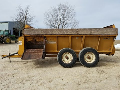 New to Us Manure Spreader! - Kuhn Knight 8118