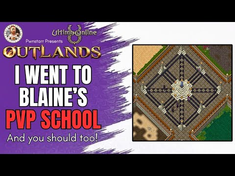 I went to a PvP School BEST MMORPG 2025 Ultima Online UO OUTLANDS