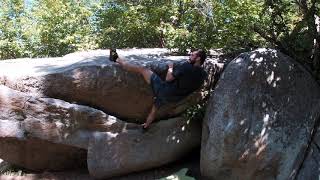 Video thumbnail of Problem 95 (Chapeau), 5b. Targasonne