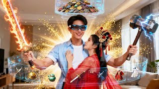 Poor man dumped by wife but awakens powers: game items turn real, and he even gets an Empress wife!