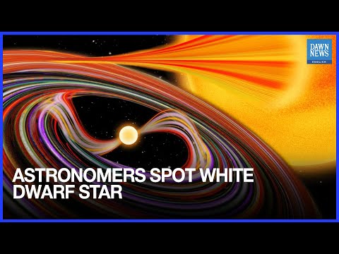 Astronomers Spot White Dwarf Star Creating A Colourful Shockwave | Dawn News English
