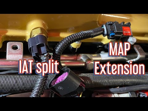 LSA Blower - Split IAT from MAF, Extend MAP, Extend DBW for sensors.