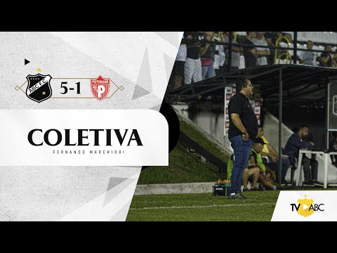 #CampeonatoPotiguar2023 | Coletiva de Fernando Marchiori - ABC 5 x 1 Potiguar - 26/01/2023