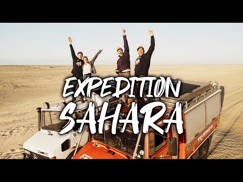 Expedition Sahara - zwei Unimogs im Herzen der Wüste - offizieller Film (2025) | FEUERMOG