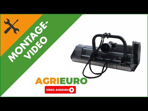 Montagevideo Mulcher mit hydraulischer Verschiebung leichter Baureihe Blackstone BL 120 Hydro