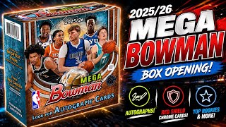 2025-26 Bowman Basketball Mega Box Review + BIG Pulls!