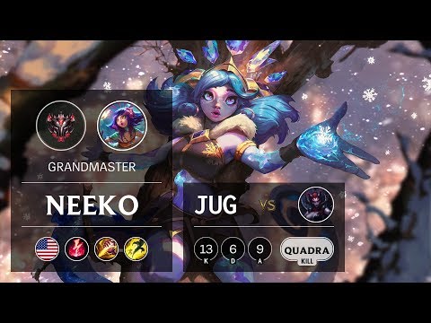 Neeko Jungle vs Elise - NA Grandmaster Patch 9.7