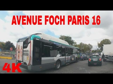 DRIVING IN PARIS  16 / AVENUE FOCH