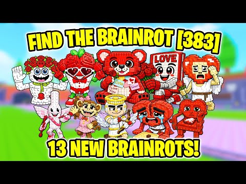 How to get ALL 13 NEW BRAINROTS in Find the Brainrot [383] (ROBLOX)