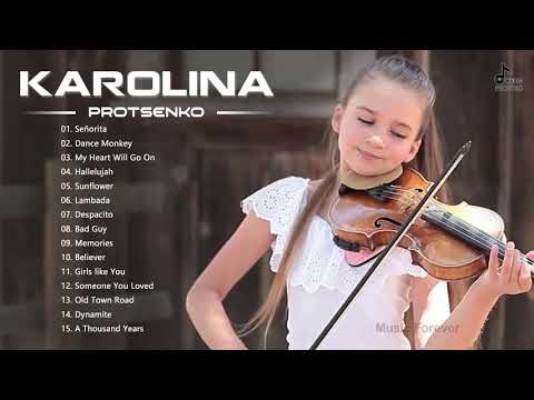 KAROLINA PROTSENKO Best Songs Collection 2021 - KAROLINA Greatest Hits - Best Violin Cover Music