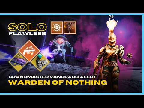 Young Ahamkara Spine & Gunpowder Gamble - Solo GM Vanguard Alert "Warden of Nothing" - Destiny 2