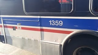 CTA Bus Ride 77 Belmont From Lamon to Central New Flyer D40LF 2007 #1359 