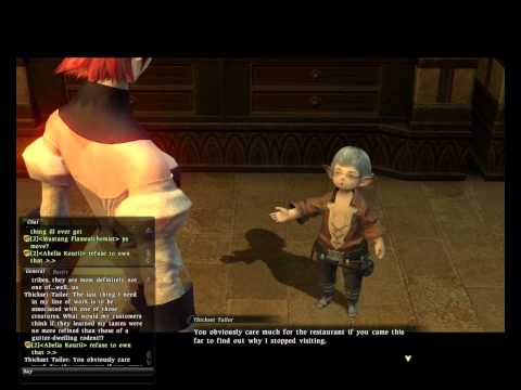 FFXIV - Culinarian Level 30 Quest - "Mystery of the Gastronome Gone Home"