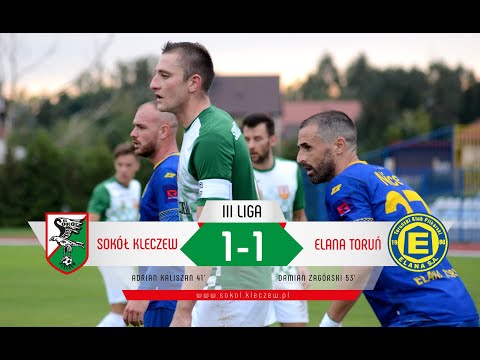 Bramki z meczu Sokół Kleczew - Elana Toruń