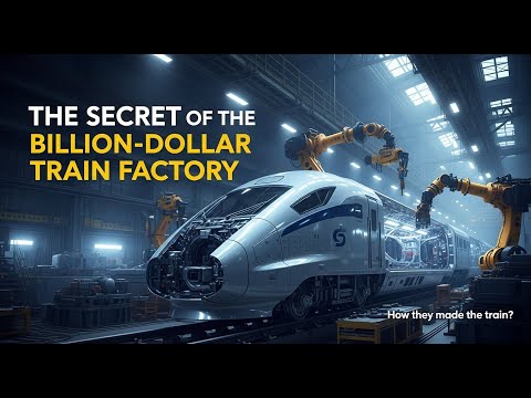 Inside A State-Of-The-Art Train Manufacturing Plant| Billion-Dollar Secrets| Full Process | Process