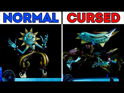 NORMAL vs CURSED Sundrop – FNAF Security Breach