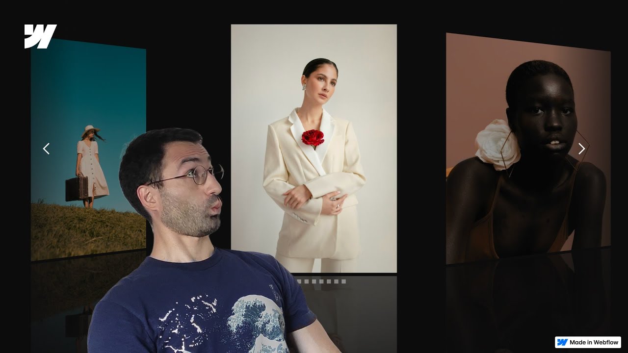 Mastering the Native Webflow Slider – Premium 3D Interactions & CMS with Finsweet Attributes