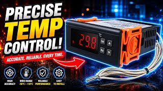 RC-114M Thermostat Test & Einstellung bis 300°C | Temperaturregler