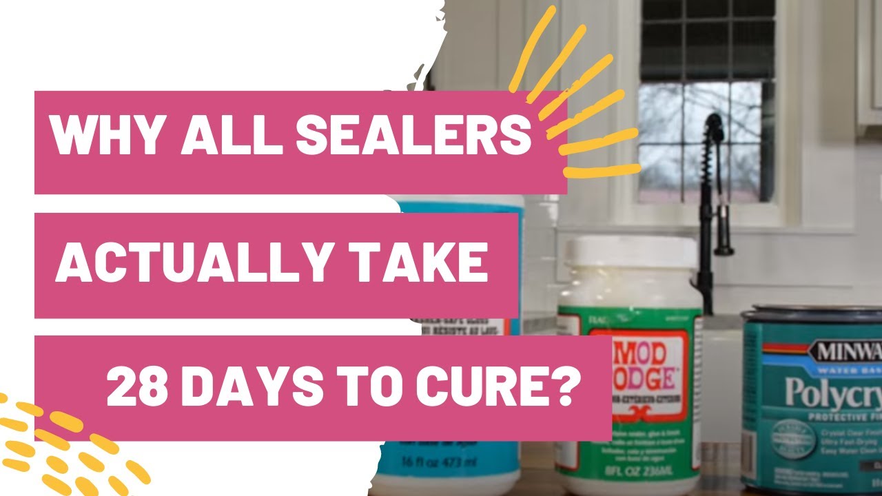 Sealing Cricut Projects? LISTEN UP! Why All Sealers Actually Take 28 Days To Cure!
