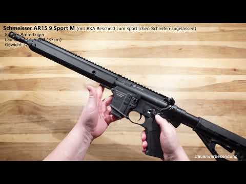Vorstellung Schmeisser AR15 9 Sport L im Kaliber 9mm Luger 14,5 Zoll Lauflänge