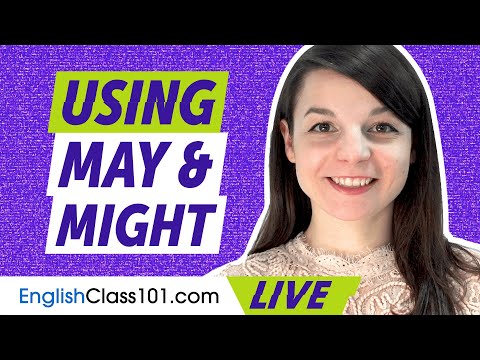 How to Use May & Might in English | English Grammar Lesson - YouTube