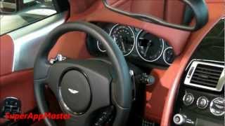 Aston Martin DBS White / Red interieur 1080p HD