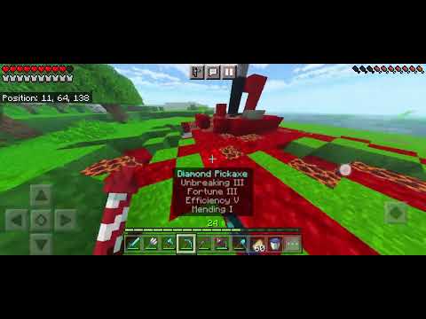 KING. SAMEER  FF - PREPARATION FOR OVERPOWER IN MINECRAFT SURVIVAL WORLD S-1 E-5