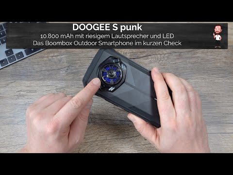 DOOGEE S punk | Outdoor - Smartphone with party function and huge battery