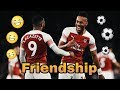 Aubameyang and Lacazette - Friendship (Funny Moments) | Old Town Road