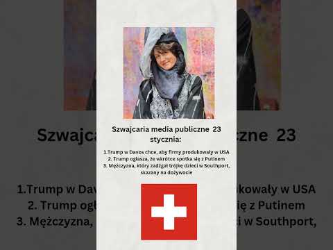 Szwajcarskie media publiczne 23 stycznia
