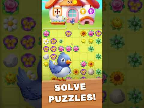 Bloom Lines Flower Puzzle Game