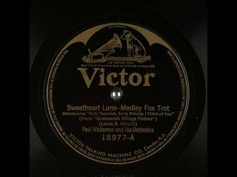 Sweetheart Lane - Paul Whiteman and His Orchestra