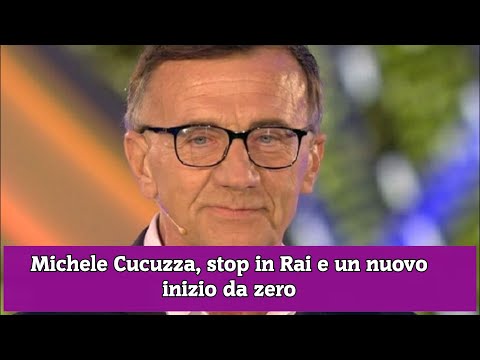 Michele Cucuzza, stop in Rai e un nuovo inizio da zero