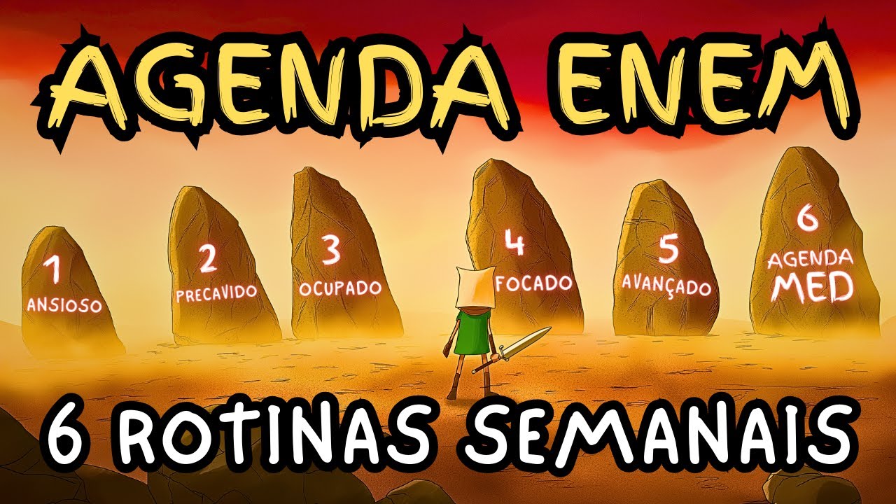 What is the Perfect ENEM Weekly Schedule? (+800)