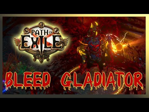 BladeStorm BLEED Gladiator Build | PoE