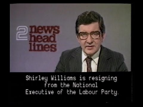 BBC2 Continuity | Mid-Evening News | 9th February 1981
