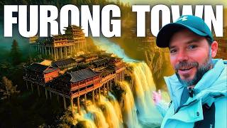 They Built an ENTIRE Ancient Town on a Waterfall 2,000 Years Ago 🇨🇳 (Furong Town)