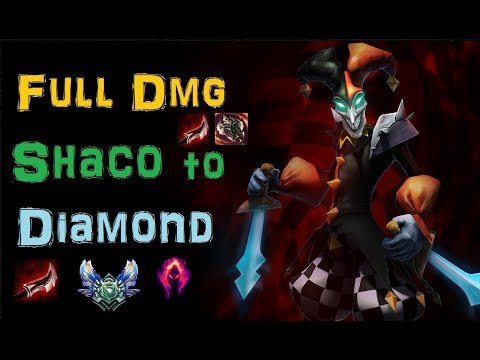Shaco Smurf to Diamond [League of Legends] Full Gameplay - Infernal Shaco