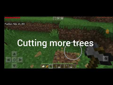 My FIRST UNDERGROUND STORE ROOM__MINECRAFT