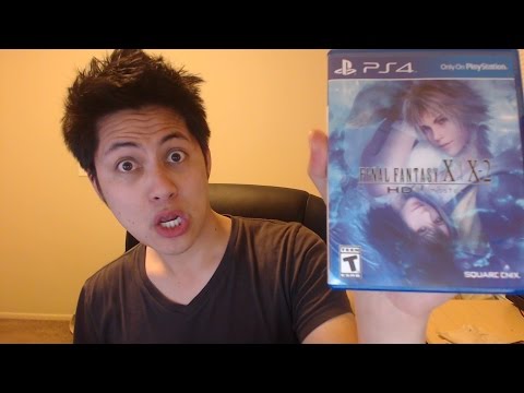 Final Fantasy X X-2 HD Remaster PS4 Unboxing