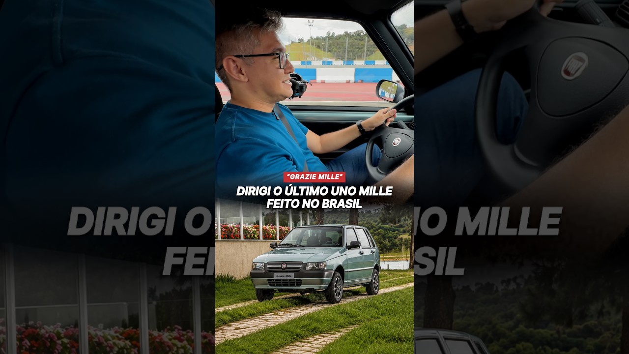 //// Dirigi o último Uno Mille produzido pela Fiat no Brasil