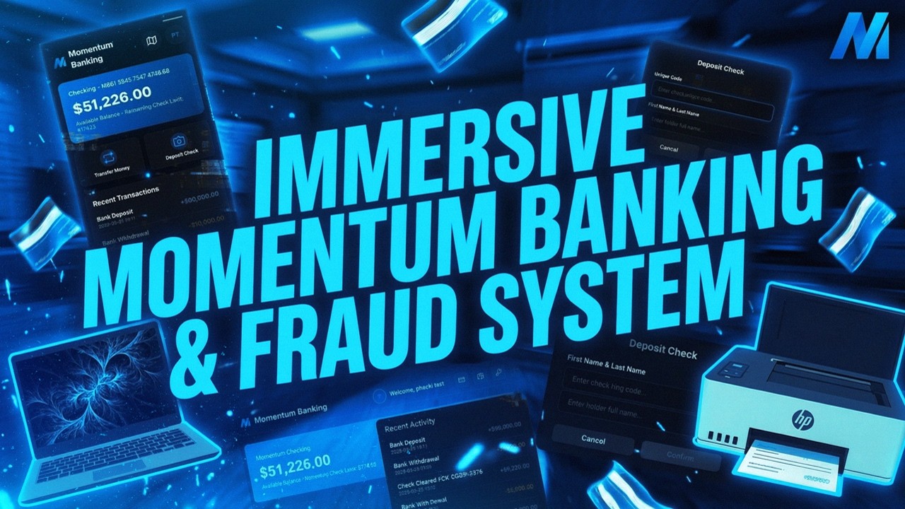 FiveM's Most Complete Momentum Banking & Forgery System | Mythic Scripts