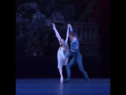 “Anna Nikulina and Alexander Volchkov in “Romeo and Juliet” • • •  #ballet #ballerina #balletdancer