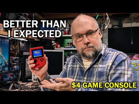 Cheap Retro Gaming Console in the Shape of a Game Boy - Adrian's Digital Basement
