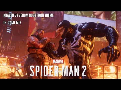 Venom vs Kraven Boss Battle Theme - In-Game Unofficial Soundtrack - Marvel’s Spider-Man 2