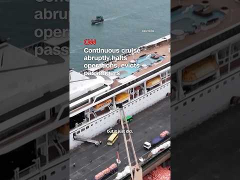 Continuous cruise abruptly halts operations, evicts passengers