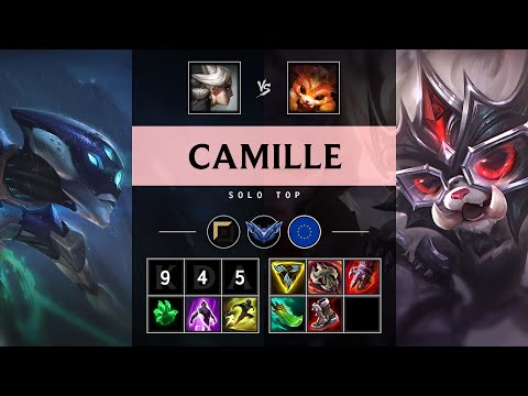 Camille Top vs Gnar - EUW Diamond Patch 25.20