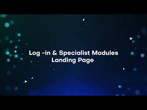 CLJ PRIME  Specialist Toolkits : How To Log-in and Navigating Into Specialist Module
