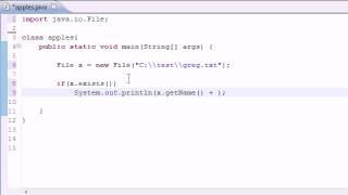 Java Video Tutorial Part 78 |   File Class